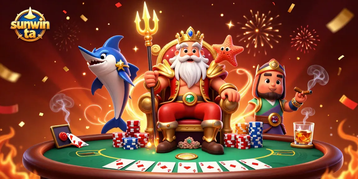 Engage in the vibrant world of sunwin ta with Neptune's poker extravaganza.