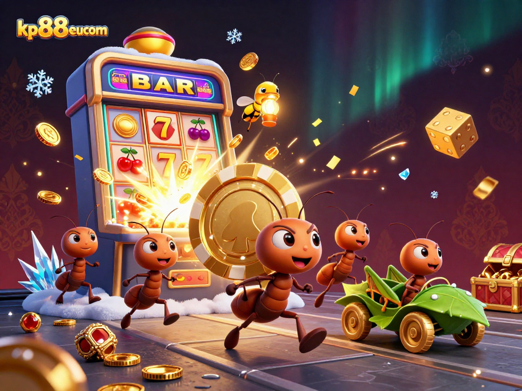 Engage with thrilling casino experiences at kp88eucom with vibrant, dynamic online gaming illustrations.