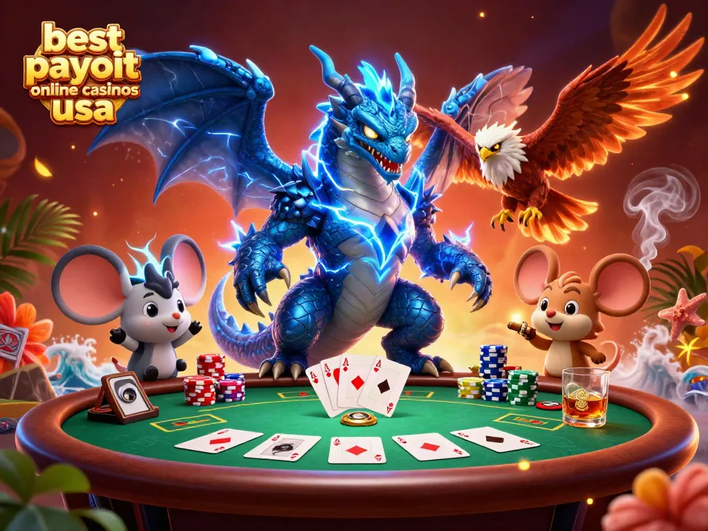 Experience the excitement of the best payout online casinos USA with a thrilling poker scene.
