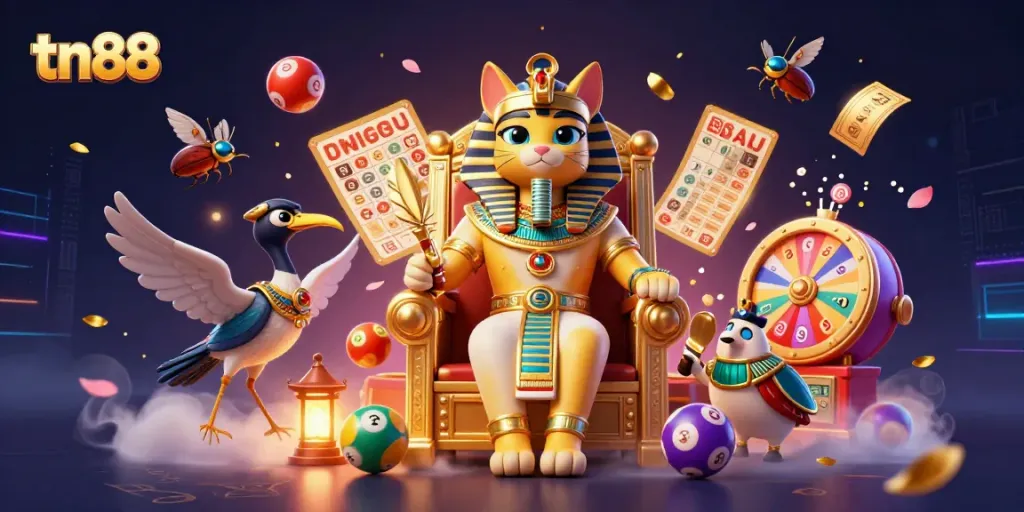 Engage in thrilling lottery excitement with tn88 featuring vibrant balls and dynamic gameplay elements.