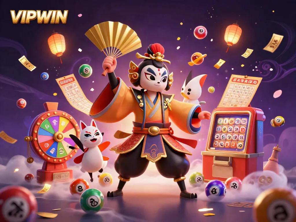 Experience VIPWIN's vibrant gaming world with risk-free lottery adventures and thrilling charisma.