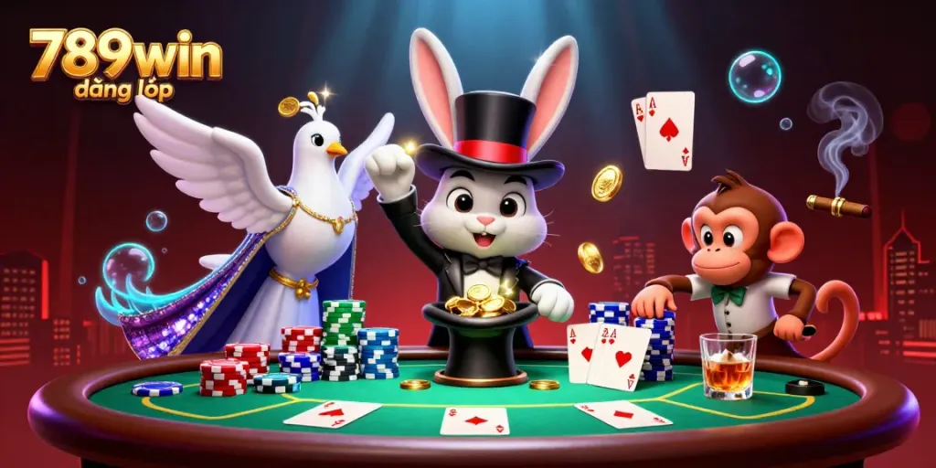 Engage with 789win đăng nhập while enjoying a vibrant casino scene filled with excitement.