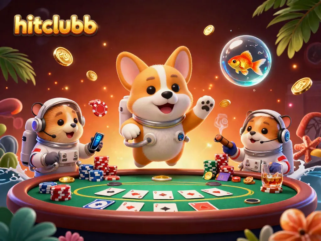 Experience exciting gameplay with hitclubb at the immersive space casino!